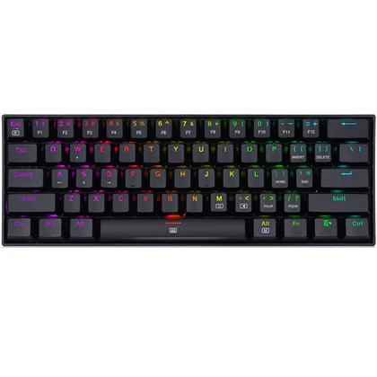 Redragon K530 RGB Draconic Wireless Mechanical Gaming Keyboard with Red Switches (Black)