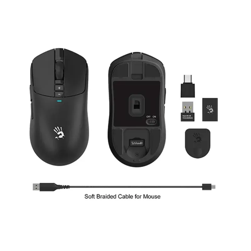 Bloody R72 Pro Duo Dual Mode Wireless Gaming Mouse